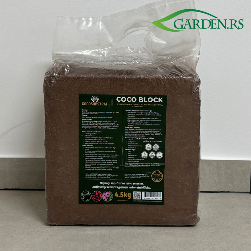 Kokosov treset  blok 