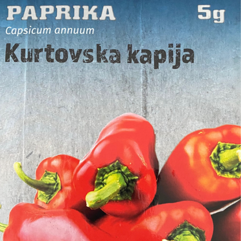 Paprika Kurtovska kapija seme